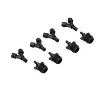 Halearo 10Pcs G1/2 Garden Sprayer Nozzle for Atomization Cooling, Multi-Purpose Irrigation Nozzle for Green Belt Irrigation, Made of Plastic