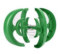 Halearo 1200W Wind Generator, Durable 4 Blades Vertical Axes for Outdoor Charging, High Efficiency Alloy Steel & Plastic Material, 3ft Wind Wheel (12V)