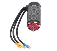 Halearo 4292 Sensorless Brushless Motor Internal Rotation with Temperature Control for 1/8 RC Cars Durable Aluminum Black-Red 613g