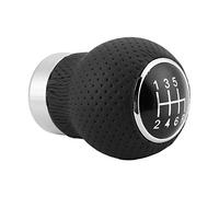 Halearo 5 Speed Gear Shift Knob - Stylish Luxury Design for Comfortable Hand Grip - ABS Plastic - Fits Most Cars (6 Speed)