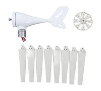 Halearo 500W Wind Generator with MPPT Controller Efficient Power Generation for RVs and Boats Durable Nylon Blades 8 Blades (24V)