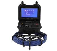 Halearo 9in Sewer Camera HD with Flexible LCD Display and LED Lights for Pipe Inspection, Perfect for Plumbers and Engineers, Black