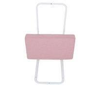 Halearo Adjustable Baby Bed Rail Guard with Universal Soft Padding, Ideal Protection for Crib Beds, Featuring Crib Safety Rail, Designed with a Practical Zip (Pink)