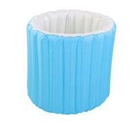 Halearo Advanced Sealing Technology, Frameless Design, Comfortable Touch Inflatable Bathtub with Air Pump, Portable Foldable Blow Up Adult Bathtub for Ice Bathing Outdoor, Proof