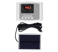 Halearo Automatic Plant Watering System with Solar Power USB Charging for Potted Plants and Flower Beds 11.5 X 8.3 X 5cm