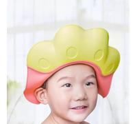 Halearo Baby Shower Hat Adjustable Soft Cartoon Shampoo Cap for Infants 3 in 1 Multifunctional Bathing Hat for Babies Yellow Duck Design