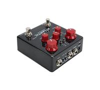 Halearo Black Guitar Effect Pedal with Multi Delay and Reverb for Musicians with 3 Effects