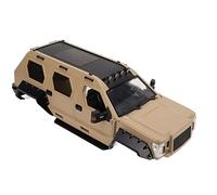 Halearo Body Shell 1/10 RC Durable Plastic Car Shell Desert Yellow for and Axial SCX10 324mm Wheelbase