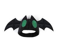 Halearo Cute Bat Shaped Pet Headgear Soft Halloween Hat for Parties Holiday Decorations Size 26 * 15 * 3cm