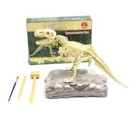 Halearo Dig Kit for Kids, Exciting Dinosaur Excavation Experience, Develops Practical Skills and Patience, for Ages 7+, 1 Set of 9x6x3 Cm (Khaki)