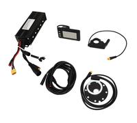 Halearo Electric Bike Conversion Kit High-Performance 30A Sine Wave Motor Controller With Display Panel For DIY Electric Bikes Lightweight Durable Design