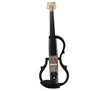 Halearo Electric Violin 4/4 Stylish Headless Design for Beginners in Rock Blues Classical Music, Carbon Fiber and Maple Wood Material