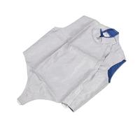 Halearo Fencing Lame Adjustable Collar Metallic Lame for Competition Training Fits Various Neck Sizes Made of Metal Wire (44)