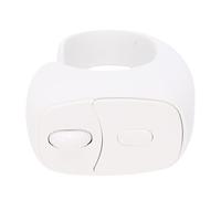 Halearo Fingertip Wireless Remote, Roller Scrolling, Page Turner, 10m Range, Compatible with Phone Tablet, Unique Design, Fast Connection, Rechargeable, for Short Video, Novel Apps (White)