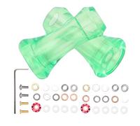 Halearo Fishing Reel Handle Knob Set 27.6mm Comfortable Durable Modification for Low-profile and Spinning Reels Fluorescent Green 2 Units