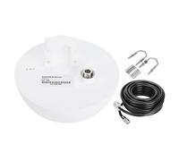 Halearo Fixed Mast Satellite Antenna for Iridium 9500 9505 9505A 9555 Marine Automobile Use Durable ABS Material 5m Cable