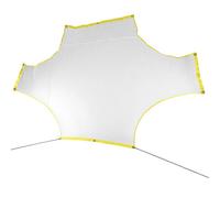 Halearo Football Rebound Net for Youth Training, Durable Polyester Mesh Goal Cloth for Soccer Skill Development, Ideal for Free Kicks and Penalties (5-a-side target cloth)