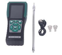 Halearo Gas Detector 3.5in TFT Color Screen Accurate Handheld Tester for Industrial Use, Portable Gas Sensor with USB Connectivity