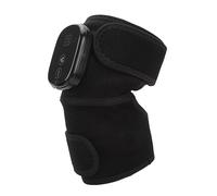 Halearo Heated Elbow Wrap Multifunctional for Pain Relief and Muscle Recovery with Extension Strap for Knee Elbow Shoulder Use ABS Material Rechargeable 1 Unit (Black)