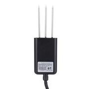 Halearo High Precision Soil EC Sensor for Accurate Moisture and Temperature Measurement in Gardens - Stainless Steel - 1 Unit