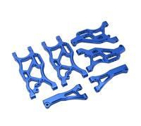 Halearo High-Strength RC Swing Arm Set, Premium Aluminum Alloy, Easy Installation for LIMITLESS, INFRACTION 6S, TYPHON 6S, 1/8 RC Car (Blue)