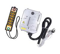 Halearo Hoist Remote Control Set Anti-Drop Industrial Crane Remote Control for Cranes and Conveyors ABS Copper 2 Units (#2)