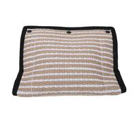 Halearo Jute Dog Bite Pillow Thick Bite Proof Tug Toy for Training, with Ergonomic Handle for Outdoor Obedience Exercise (Black)