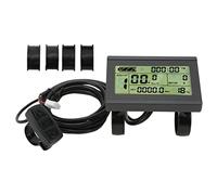 Halearo KT LCD3 Display 72V Smart Electric Bicycle Display with SM Connector for Night Riding ABS Material 1 Unit