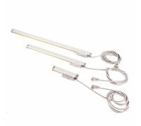 Halearo Linear Scale Set, Durable Aluminum Alloy, Precision Measurement for Lathe, Milling & Grinding Machines, Includes 3 Scales (Stroke 0-50mm 0-350mm 0-600mm)