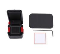 Halearo Magnetic Mount Expansion Adapter for Pocket 3 Camera, 180 Tilt Silicone Pads 1/4in Adapter 6 Magnets 1s Open Close Desktop Base Stand (Black)