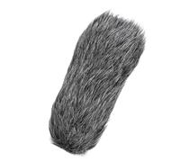 Halearo Microphone Windshield Furry for RODE VideoMic GO Noise Reduction Shield for Outdoor Recording Plant Fluff Material