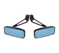 Halearo Motorcycle Rearview Mirrors Universal Replacement High Compatibility Adjustable 8MM 10MM for CB1000R CB1300 Smoke Blue