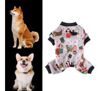 Halearo Pet Dog Clothes Soft Plush Thickened Winter Sweater for Puppies and Small Dogs, Warm and Cozy Pullover Apparel (Puppy S)