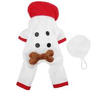 Halearo Pet Warm Clothes Set for Dogs Comfortable and Stylish Polyester Material for Christmas and Parties (M)