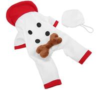 Halearo Pet Warm Clothes Set for Dogs Comfortable and Stylish Polyester Material for Christmas and Parties (L)