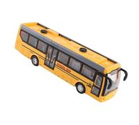 Halearo Rechargeable RC Bus Toy, High Simulation All Directions Driving Remote Control School Bus for Children, Perfect Kids Learning Technology, with Battery and Charge Line (Yellow)