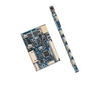 Halearo Single Driver Board Module with AV Signal Input and Image Mirror Adjustment for 7" 9" 10.1" LCD Screen, Practical Controller Module for DVD and Reversing Camera Installation
