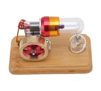 Halearo Stirling Engine Model Premium Quality Physics Toy for Children's Science Projects 11x6.4x6.5cm