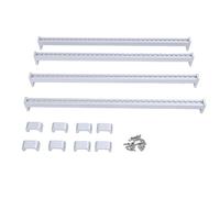 Halearo Trunk Mount Bike Rack L Rail Set 4PCs for T5 T6 T6.1 Enhance Versatility and Storage Capacity
