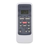 Halearo Universal Air Conditioner Remote Control Replacement for R51M/E with LCD Screen Timer Clock Low Consumption No Programming Required