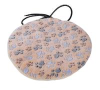 Halearo USB Pet Heating Pad Double Sided Flannel Heated Dog Cat Blanket Mat with Portable Warmth for Home Travel (Light Coffee)
