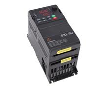Halearo Variable Frequency Drive High Performance 3 Phase Frequency Converter Adjustable 5A for Industrial Applications Flame Retardant ABS 1 Unit