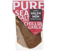 Halen Môn Chilli and Garlic Sea Salt, Pack of 2