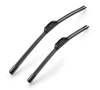 Halero 21" + 19" Premium Windshield Wiper Blades All-Season Durable Stable and Quiet Silicone Wiper Blade Fit for Volkswagen Golf 1993-2006,Honda civic 2001-2005,Mazda 3 2004-2009 and More Car