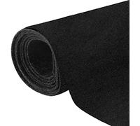 Halero 78"x90" Black Underfelt Carpet for Speaker, Sub Box Carpet, Auto, RV, Boat, Marine, Truck, Car Trunk Felt Fabric Material