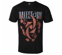 Halestorm Men's Bouquet Cotton T-Shirt in Black | Size: Small Halestorm Black S