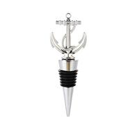 Haletia Wine Bottle Stoppers, Boat Anchor Shape Champagne Stopper, Reusable Bottle Saver Sealer Wine Corks for Wine Champagne Prosecco Beer Spirits Collection