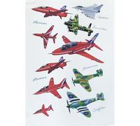 Half a Donkey Air Display Large Cotton Tea Towel