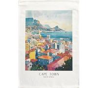 Half a Donkey Cape Town large cotton tea towel