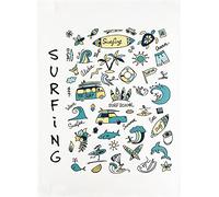 Half a Donkey Guide to Surfing - Large Cotton Tea Towel